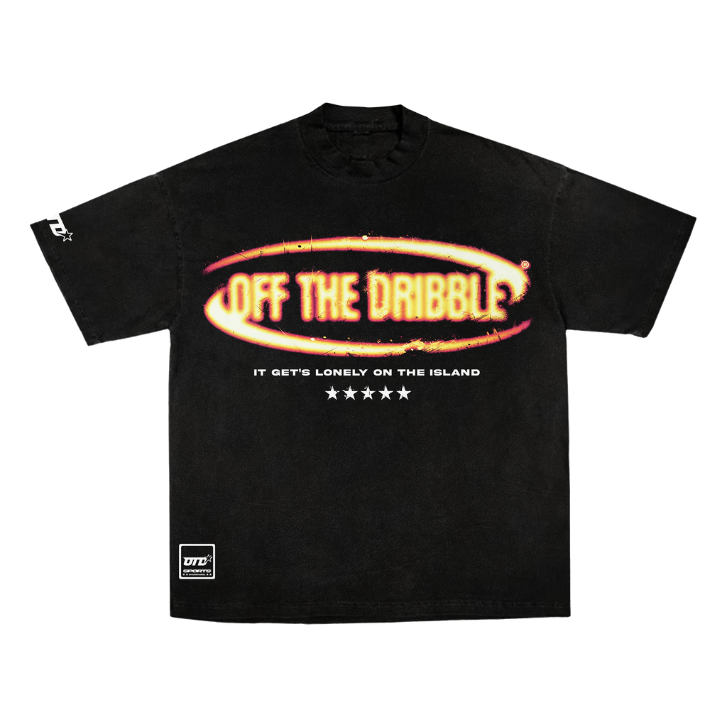 Flame Game Tee - Black