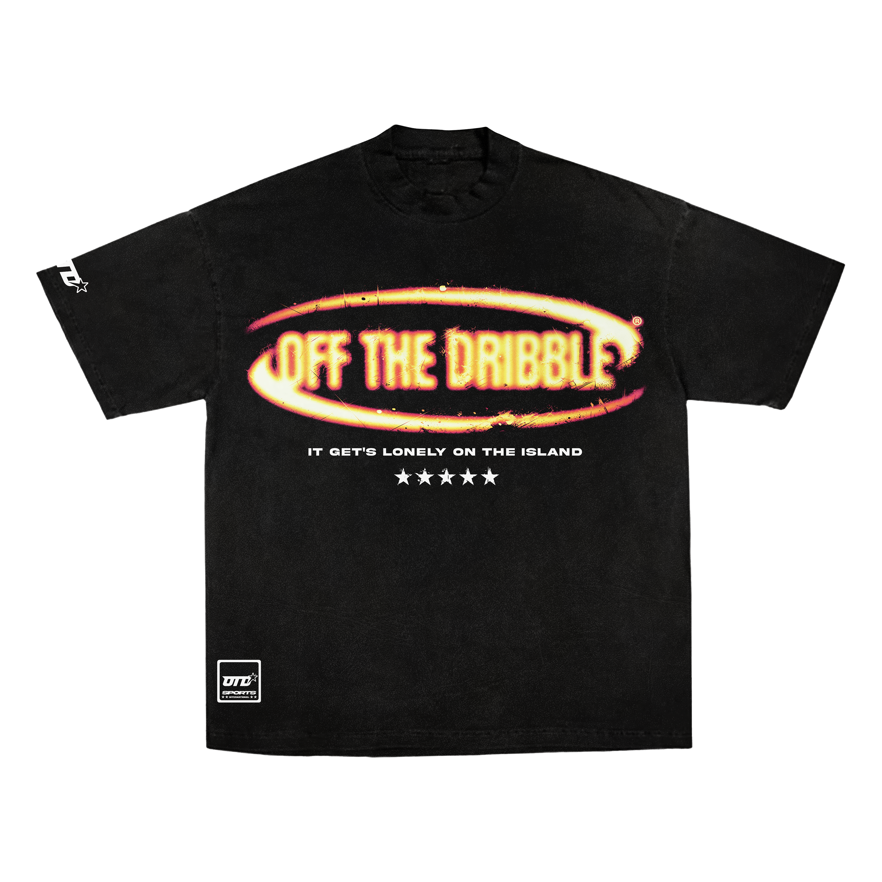 Flame Game Tee - Black