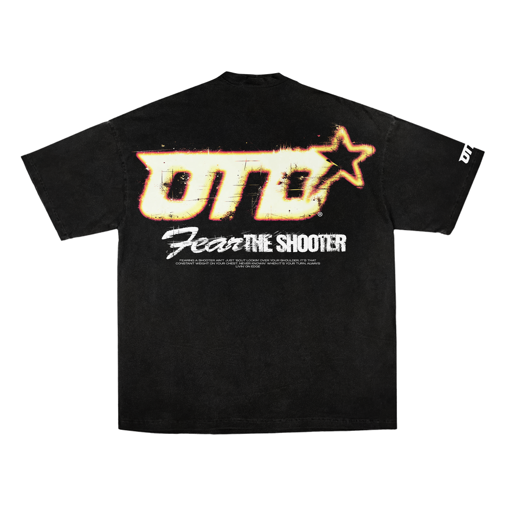 Flame Game Tee - Black
