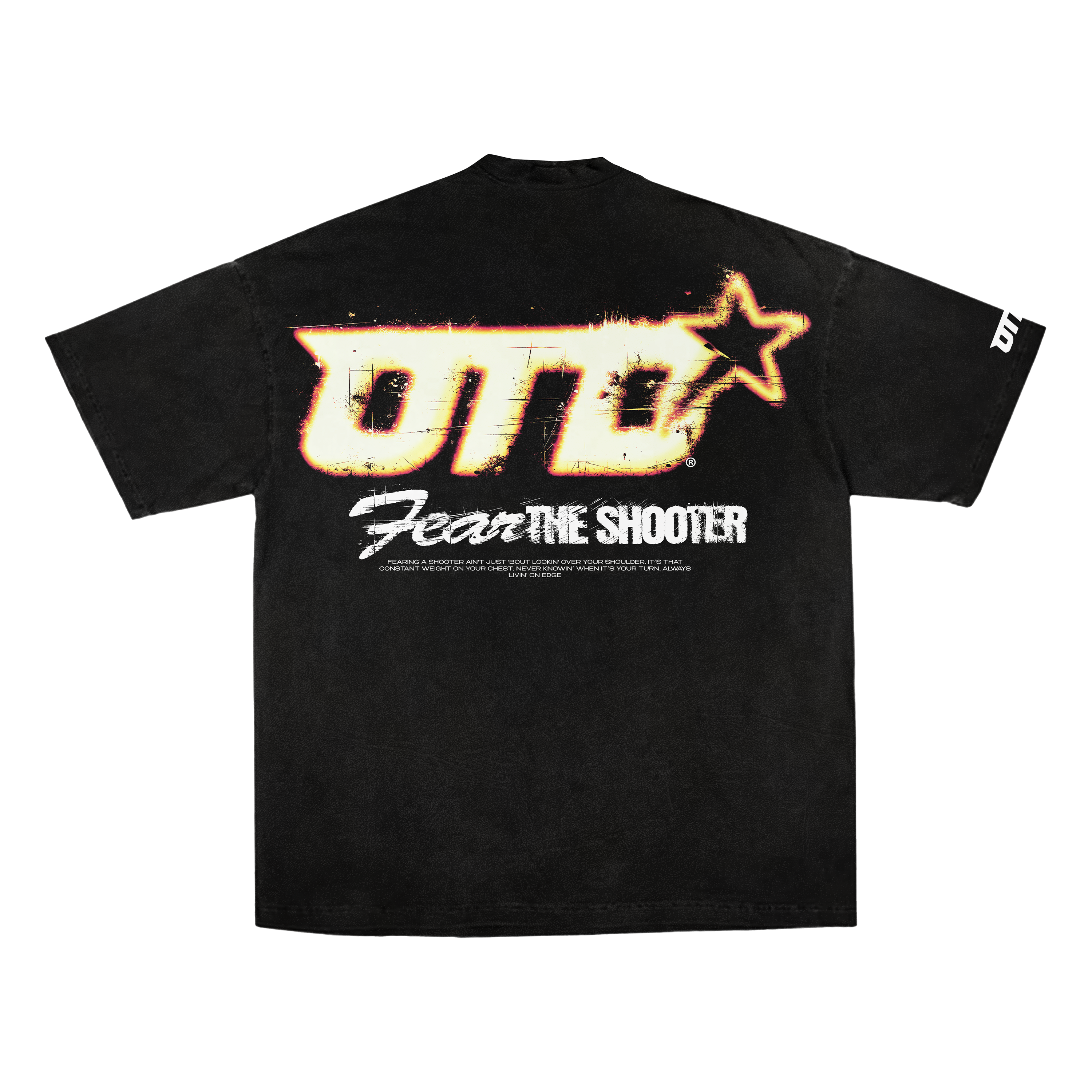 Flame Game Tee - Black