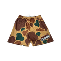 BROWN CAMO OTD SHORTS