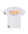Flame Game Tee - White